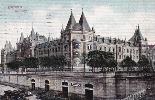 Dresden 1915 postkarte - dresden, "