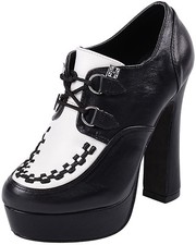 T.U.K Black & White Thr PLAT