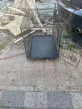 HUNDEBOX TRANSPORTBOX HUNDEKÄFIG GITTERBOX HUND WELPE KLAPPBAR WELPENLAUFSTALL