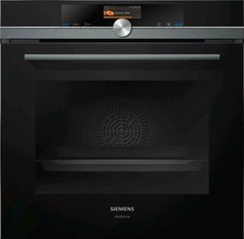SIEMENS HM876G2B6 STUDIOLINE BLACKSTEEL Einbau-Backofen mit Mikrowellenfunktion 