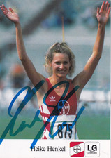Autogramm - Heike Henkel
