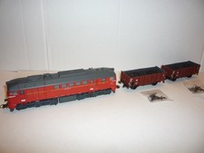 BRAWA/GÜTZOLD Güterzug CSD/DR mit Taigatrommel(CSD) sehr gut erh.! Siehe Fotos!