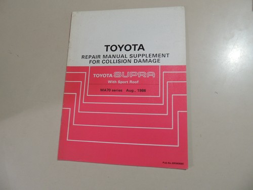 Toyota supra with sport roof - with,