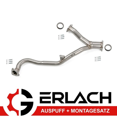 Edelstahl vorderrohr für audi - für,