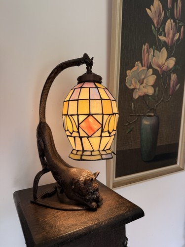 Vintage tischlampe - vintage,
