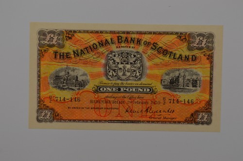 National bank scotland 1959 - scotland,