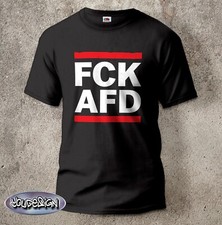 FCK AFD Shirt Anti Afd T-Shirt gegen Rassismus Antifa Punk S-5XL