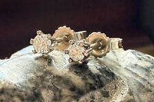 Ohrstecker Ohrringe Diamant Brilliant   585 Weißgold, 0,16ct w/si ungeteragen