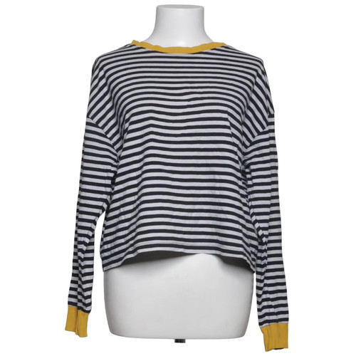 Divided langarmshirt - by,