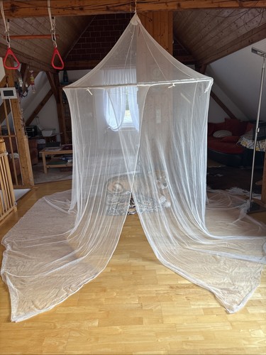 Baldachin 150cm weiß von ikea - weiß,