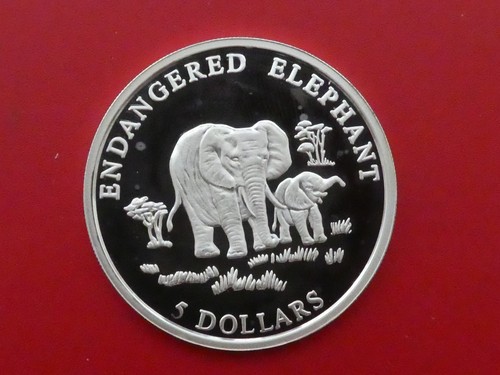 Liberia dollars bedrohte - 5, dollars,