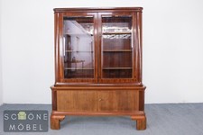 Aert Deco Vitrine Antik Stil Glasschrank Geschirrschrank Bücherschrank Schrank