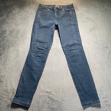 AMERICAN EAGLE Jeans Herren W30 L30 Blau Tapered Denim Casual Style 