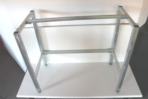 Werkbankgestell stahl roh - werkbankgestell,