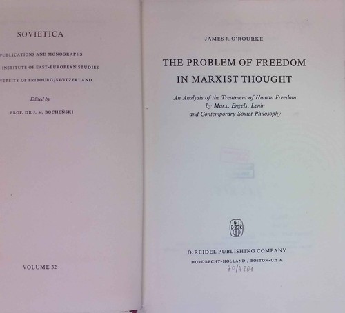 The problem freedom in - the,