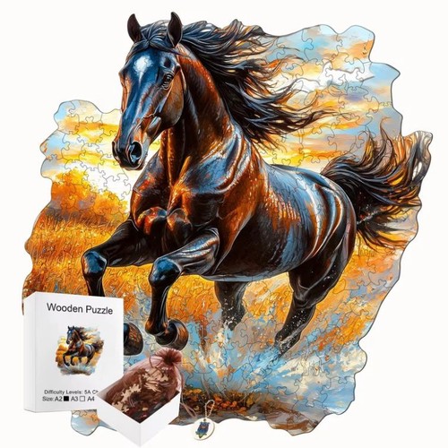 Holzpuzzle katze tiere - holzpuzzle,