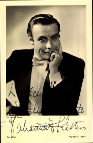 Schauspieler johannes - ak,