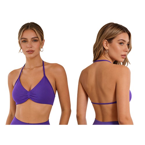 Damen nahtlose yoga bra - nahtlose,