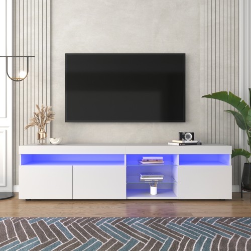 Schrank helles panel - tv-schrank,