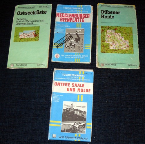 Wanderkarte touristenkarte - 4x,