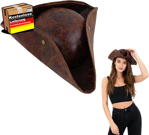 Piratenhut kostüm zubehör - piratenhut,