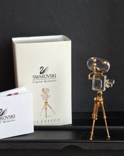 Swarovski Crystal Memories  Filmkamera auf Stativ 1998-2003 i. Originalkarton