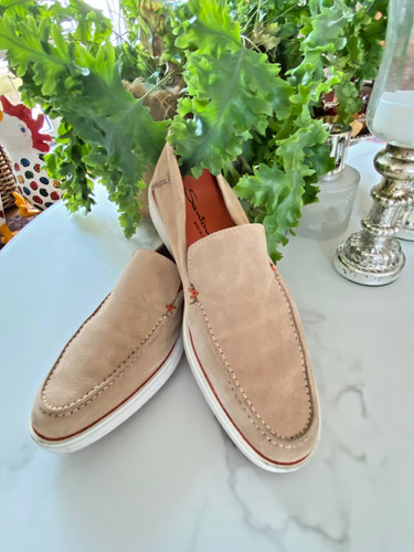 Santoni italian luxury suede - santoni,