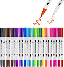 24 Filzstifte Aquarellstifte