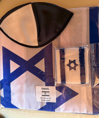 Israel fahnen paket - israel, plus