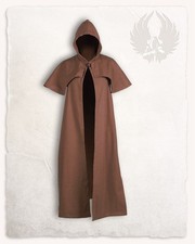 Mytholon Abraxas Mantel Baumwolle Braun S/M Larp Mittelalter #25151
