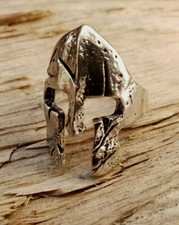 Ring Spartanerhelm Leonidas Odin Runen Götter Thorshammer Vikings R1.8