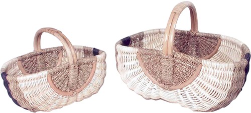 Rattankorb henkelkorb - rattankorb,