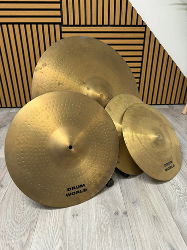 Drum world becken set - x4, /