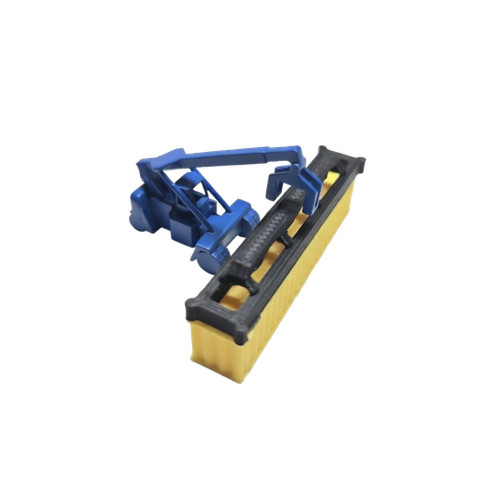 Spur reach stacker blau mit - z,