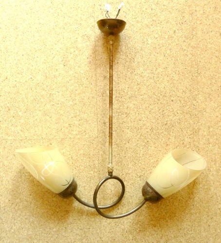 Pendel deckenlampe 50er jahre - pendel,