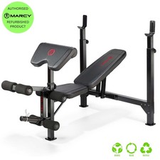 Olympia Hantelbank Beinentwickler verstellbar Bizepspad extra breit Marcy BE5000