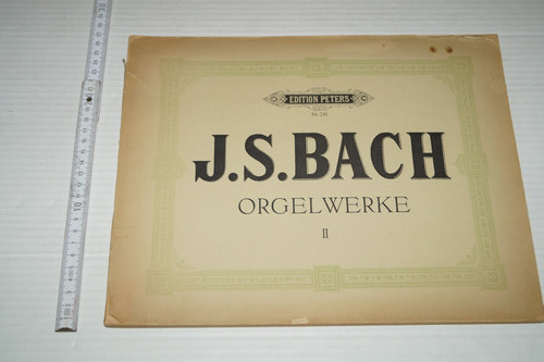 Bach orgelwerke ii - s.,