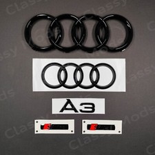 NEW Audi A3 Front & Rear Rings