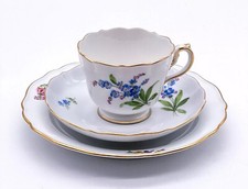 Meissen coffee set with flower