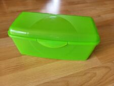 Brot Dose Brotaufbewahrung Aufbewahrungsdose Brotkasten Weißbrot wie neu Grün