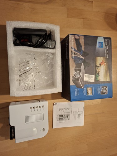 Led projektor komplett mit - led,