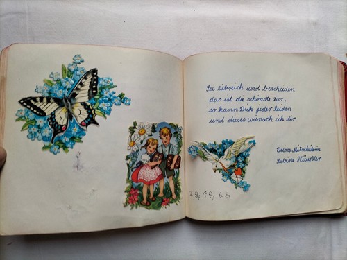 Original poesiealbum aus den - poesiealbum,