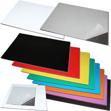 Magnetfolie Magnetbogen Magnetplatte Selbstklebend 3M ODER Farblich Farbig Tafel