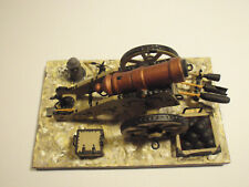 Diorama Modellkanone,  Bürgewehrkanone um 1850