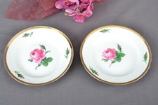 Meissen 2x Kuchenteller Rote