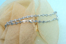 19 cm Armband  750 Weißgold