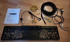 Rückfahrkamera Kennzeichen Halter Nachtsicht Nummernschild OHNE FISCHAUGENEFFEKT