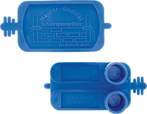 Maurerschnur-Spannklötze