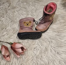 Naturino Falcotto Poznurr Winterstiefel/Schneestiefel Mädchen ~Bärmotiv~ Gr.22 