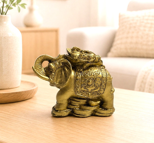 Feng shui geldfrosch auf - feng,